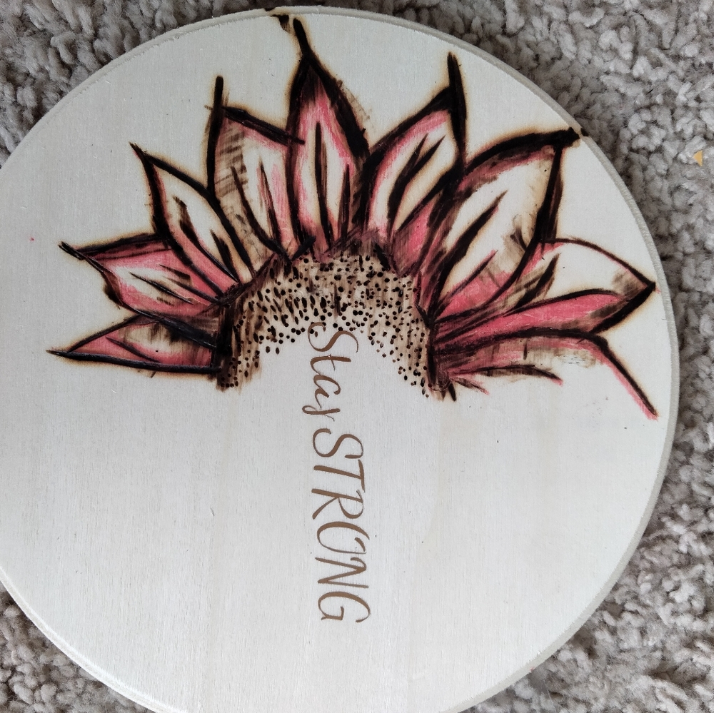 Wooden hand made caving come with Tshirts